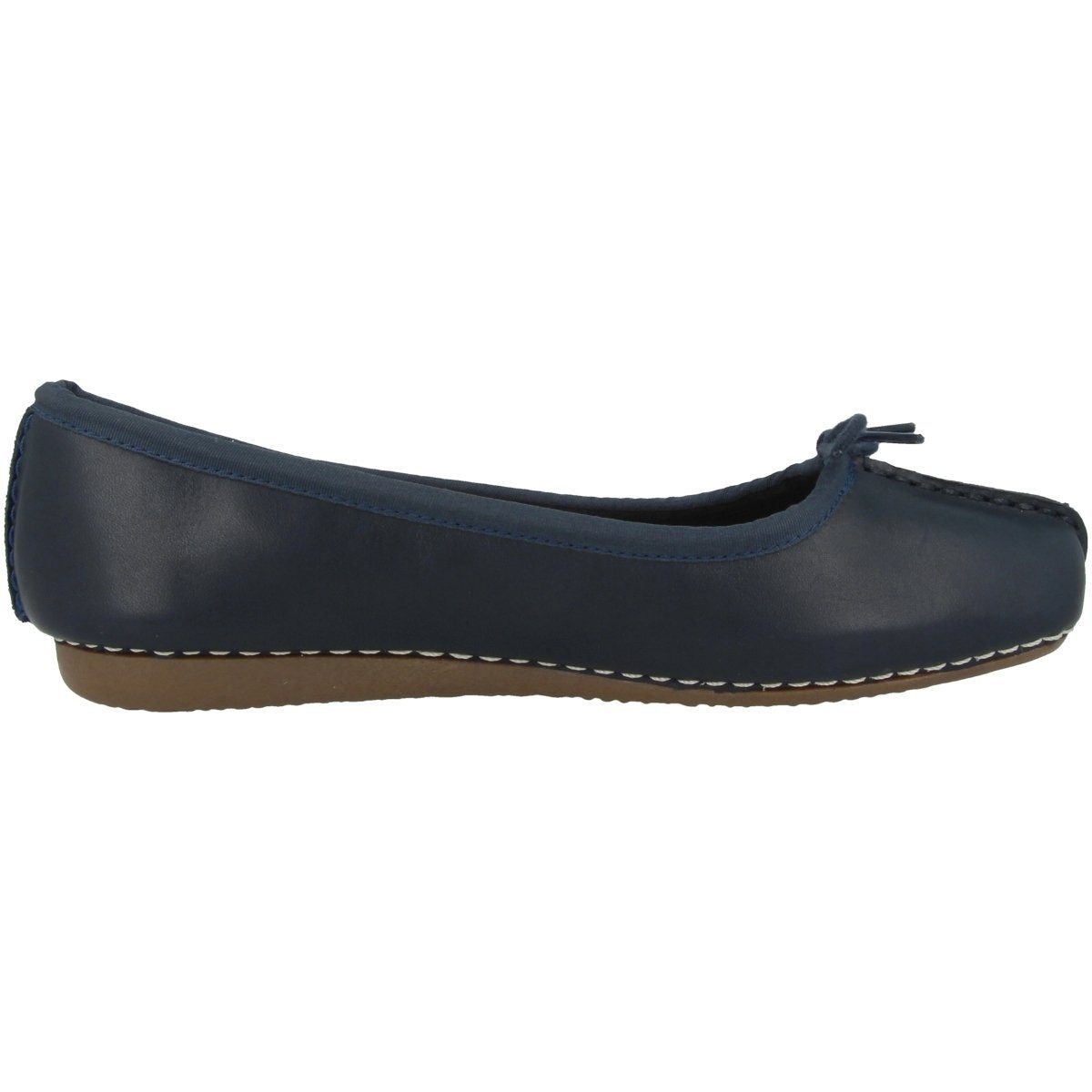 blau Freckle Ballerina Clarks Un Damen Ice