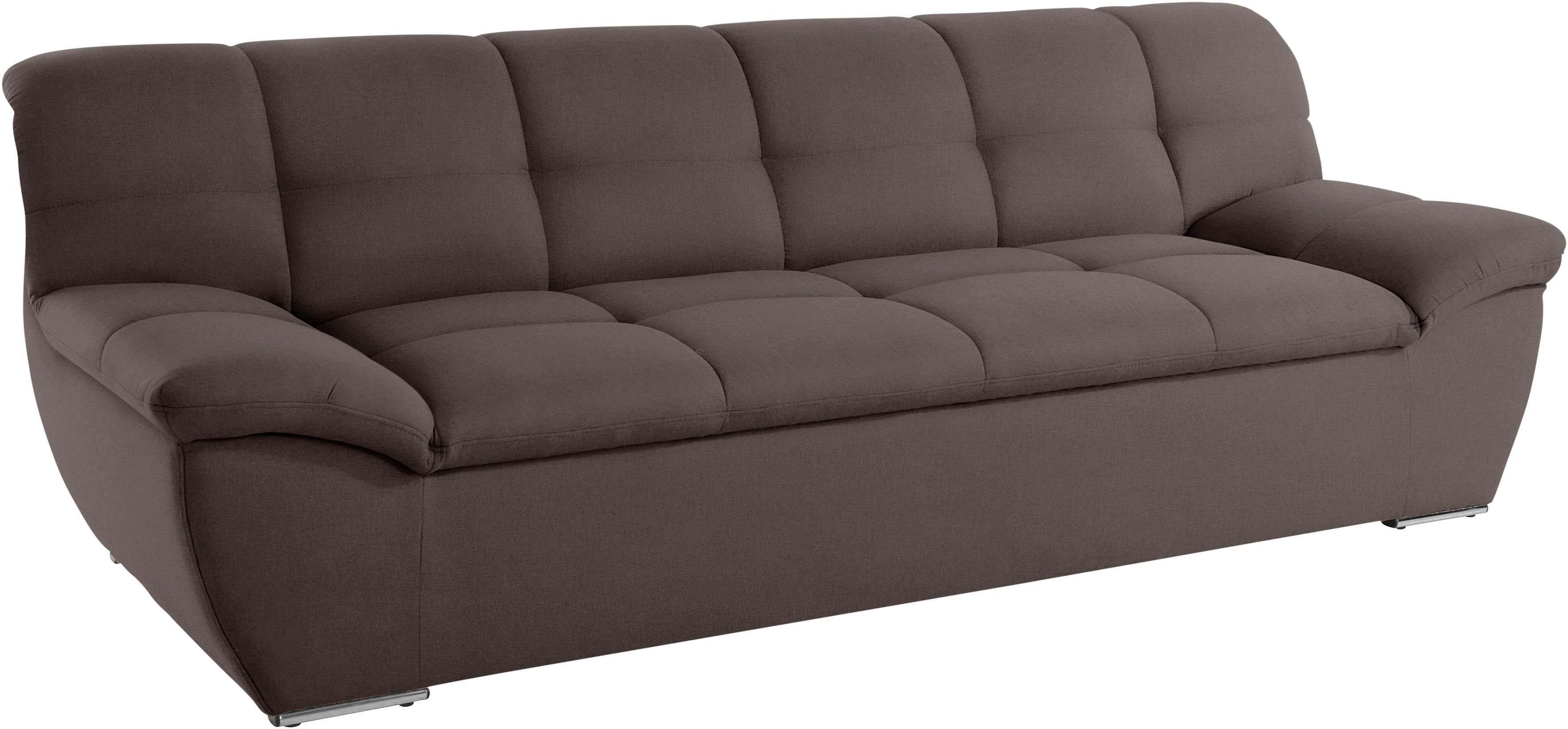 DOMO collection 3-Sitzer Lagoa, moderne Sitzheftung, bequem und komfortabel, frei im Raum stellbar, in großer Farbauswahl