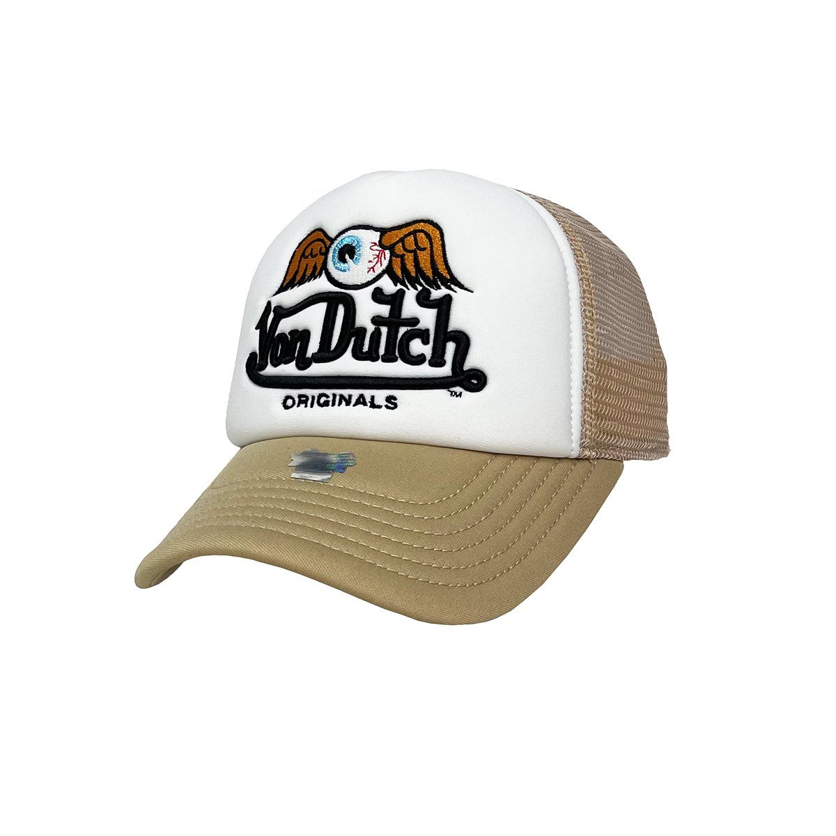 Von Dutch Trucker Cap »Von Dutch Trucker Cap BOSTON Green Tan Grün Beige
