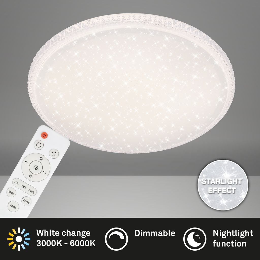 Briloner Leuchten LED Deckenleuchte 3386-016, Dimmfunktion, günstig online kaufen