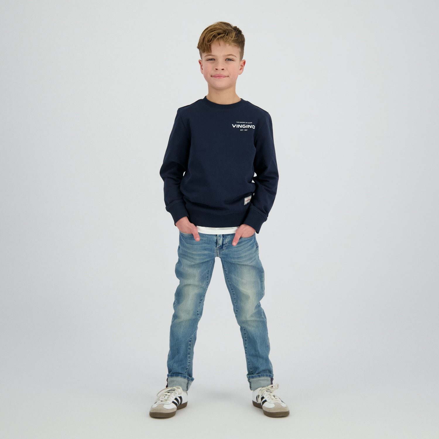 Vingino Sweater mit Logo-Print, for boys