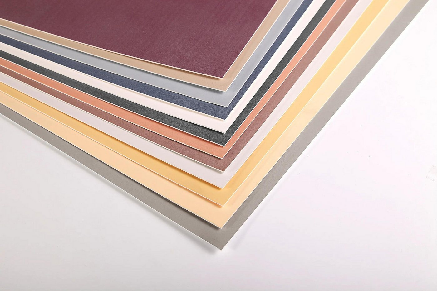 Thumbnail - CLAIREFONTAINE Zeichenpapier Pastelmat kaschiert, 5 Bogen 24x32 cm, 360g - Braun 796011C, Kunst Clairefontaine