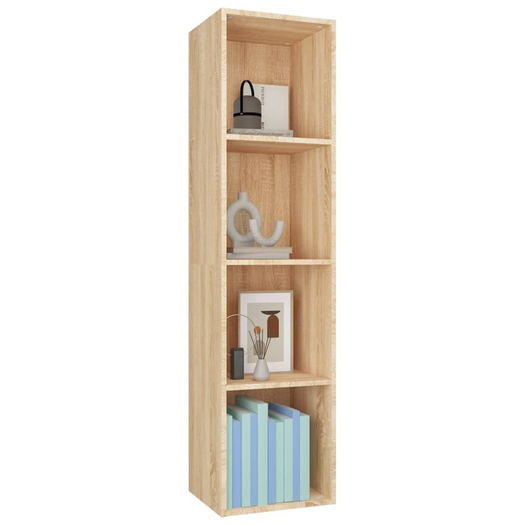 cm Bücherregal Bücherregal/TV-Schrank Sonoma-Eiche furnicato Holzwerkstoff 36x30x143