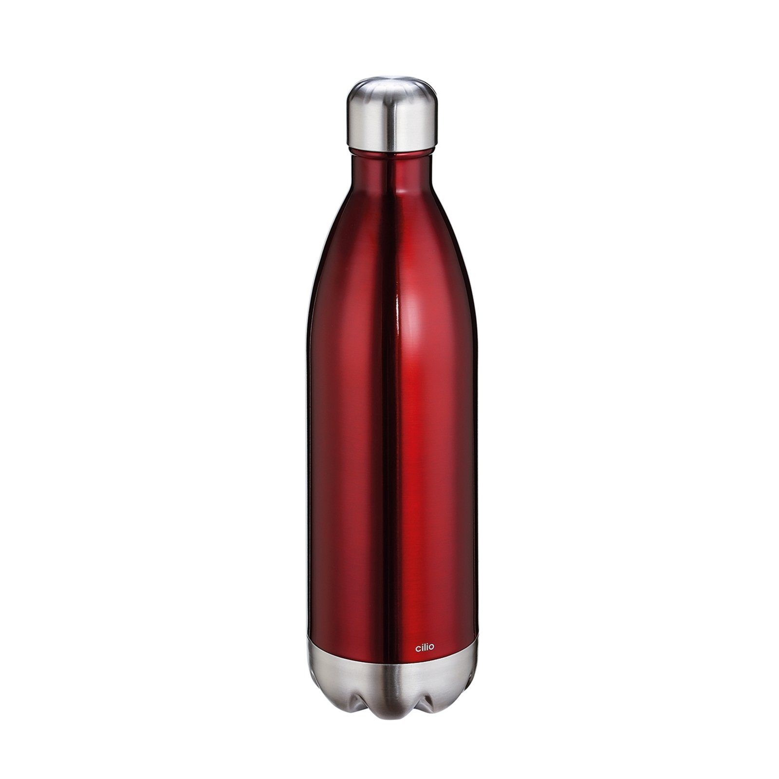 Cilio Isolierflasche Liter Rot 1 ELEGANTE Isolierflasche