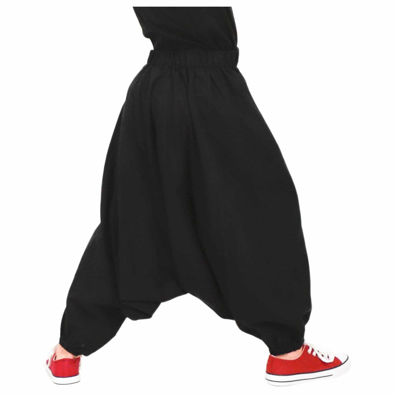 KUNST UND MAGIE Haremshose/Jodhpur-Hose Kinder Haremshose Aladin Hose Hippie Kids Pluderhose Boho Kinderhose