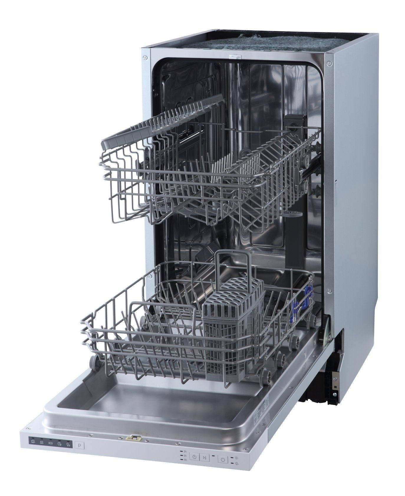 PKM vollintegrierbarer Geschirrspüler GSP9-5FI, 9 l, 9 Maßgedecke, Reinigungstemperaturen 45 / 50 / 60 / 65 °C