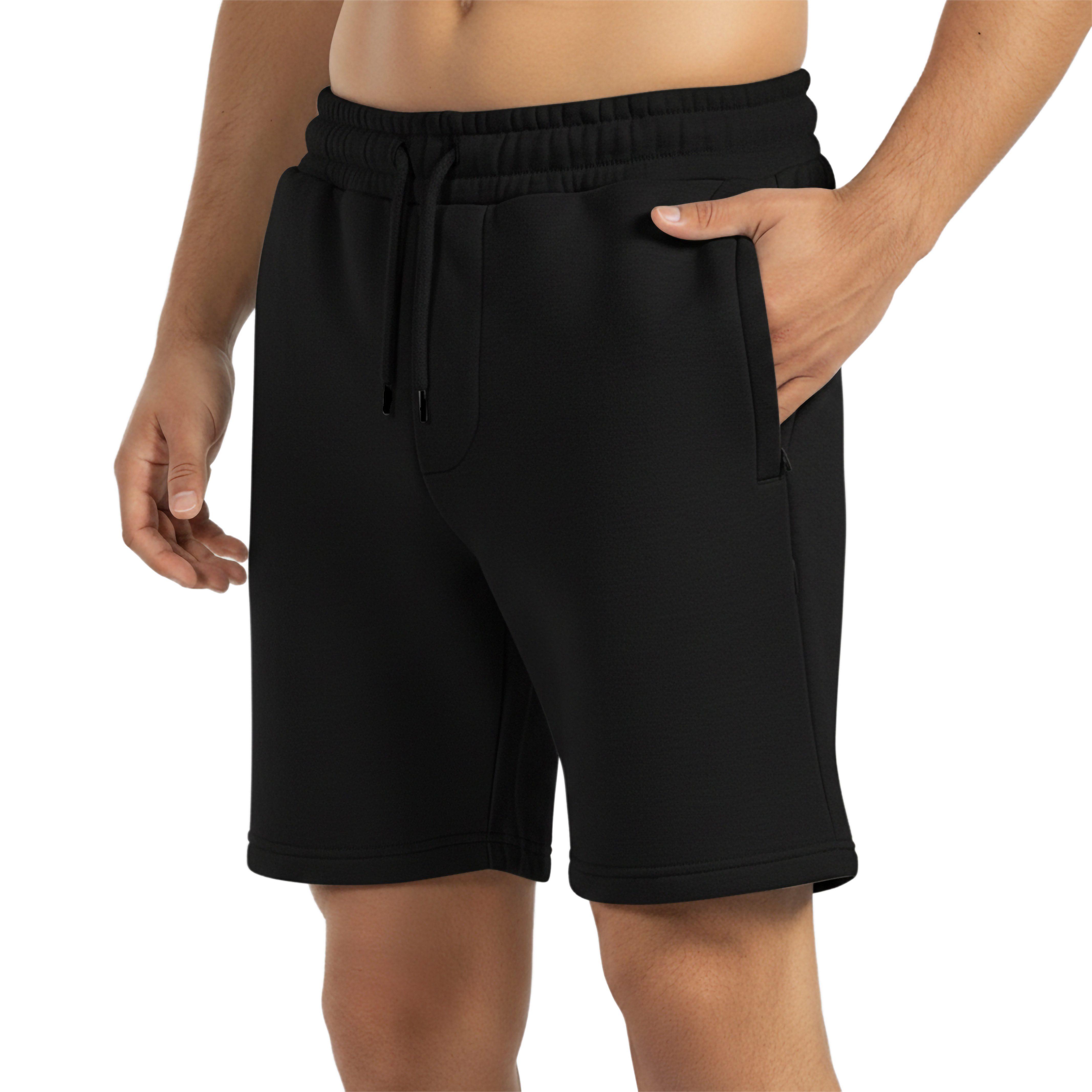 Smilodox Shorts Rion, Regular Fit Sportshorts, Reißverschlusstaschen, elastischer Bund Workout Trainingshose, Kordelzug, Gym Freizeit Streetstyle