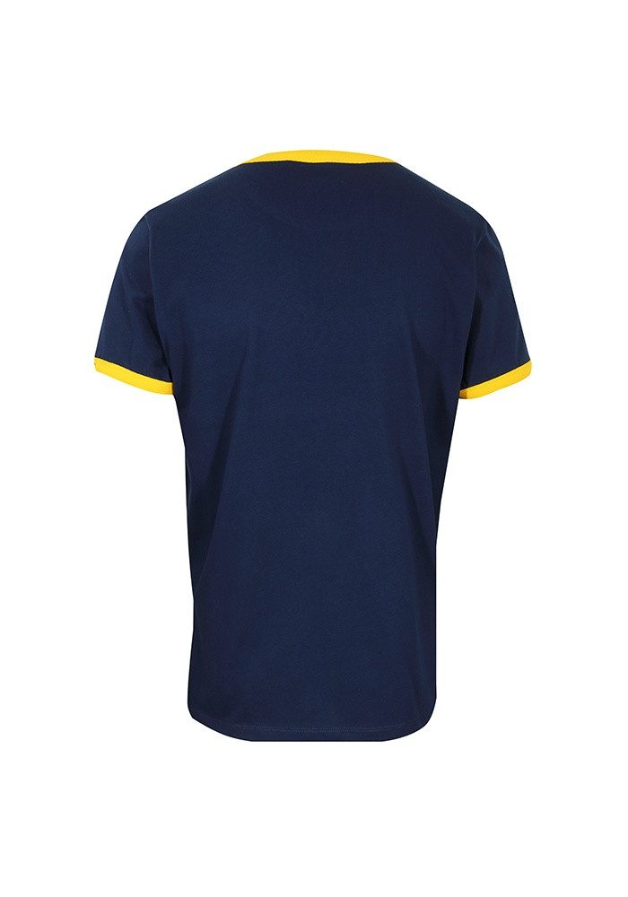 Gola T-Shirt Stripe Logo (100% Baumwolle) navyblau Herren
