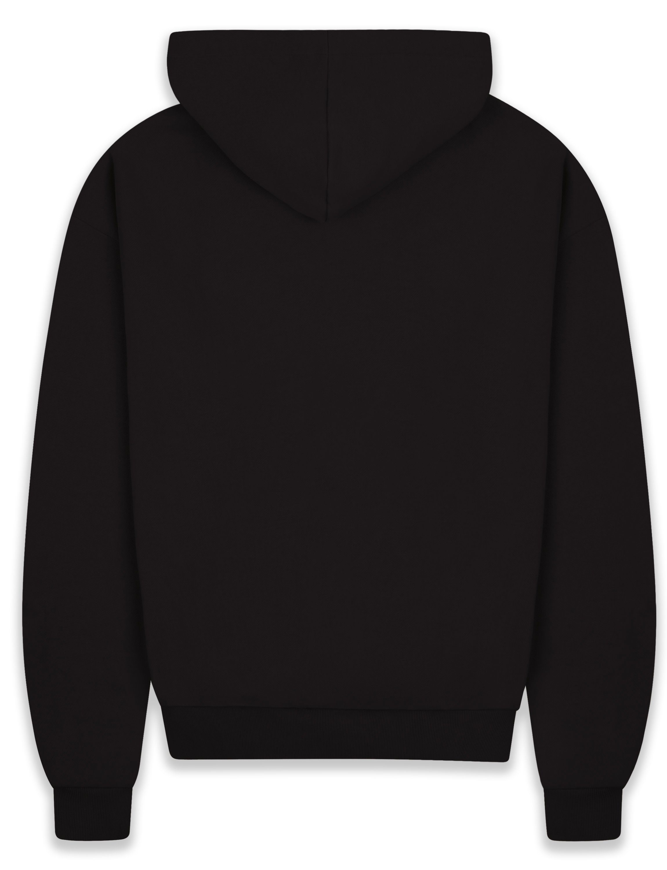 Herren BR-H-1 Dropsize Oversize 430 Hoodie Kapuzen-Pullover Heavy Black GSM Hoodie Sweater Herren