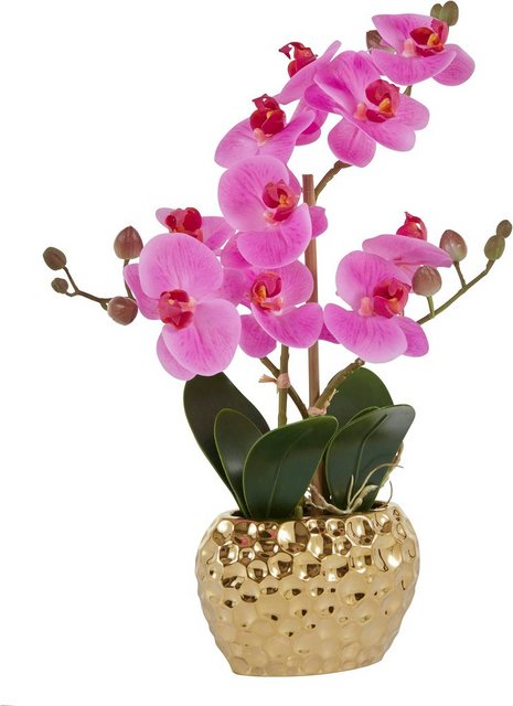 Kunstpflanze »Orchidee« Orchidee, Leonique, Höhe 38 cm, Kunstorchidee, im Topf-Otto