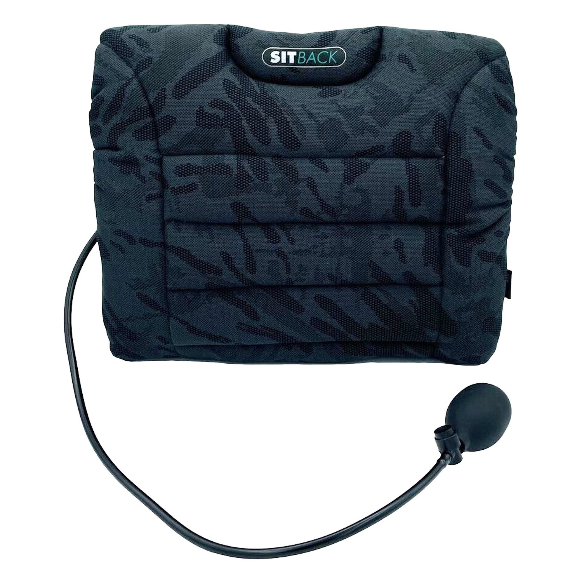 SITBACK Rückenkissen Air mit Luftpumpe ergonomisches Lordosekissen
