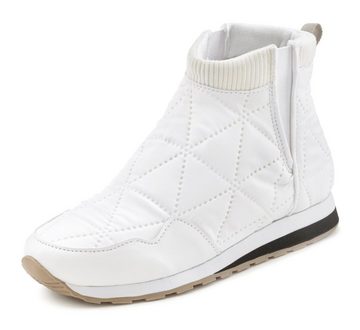 LASCANA Winterstiefelette in modischer Stepp-Optik, Ankle Stiefeletten, Outdoor Boots, Sneaker