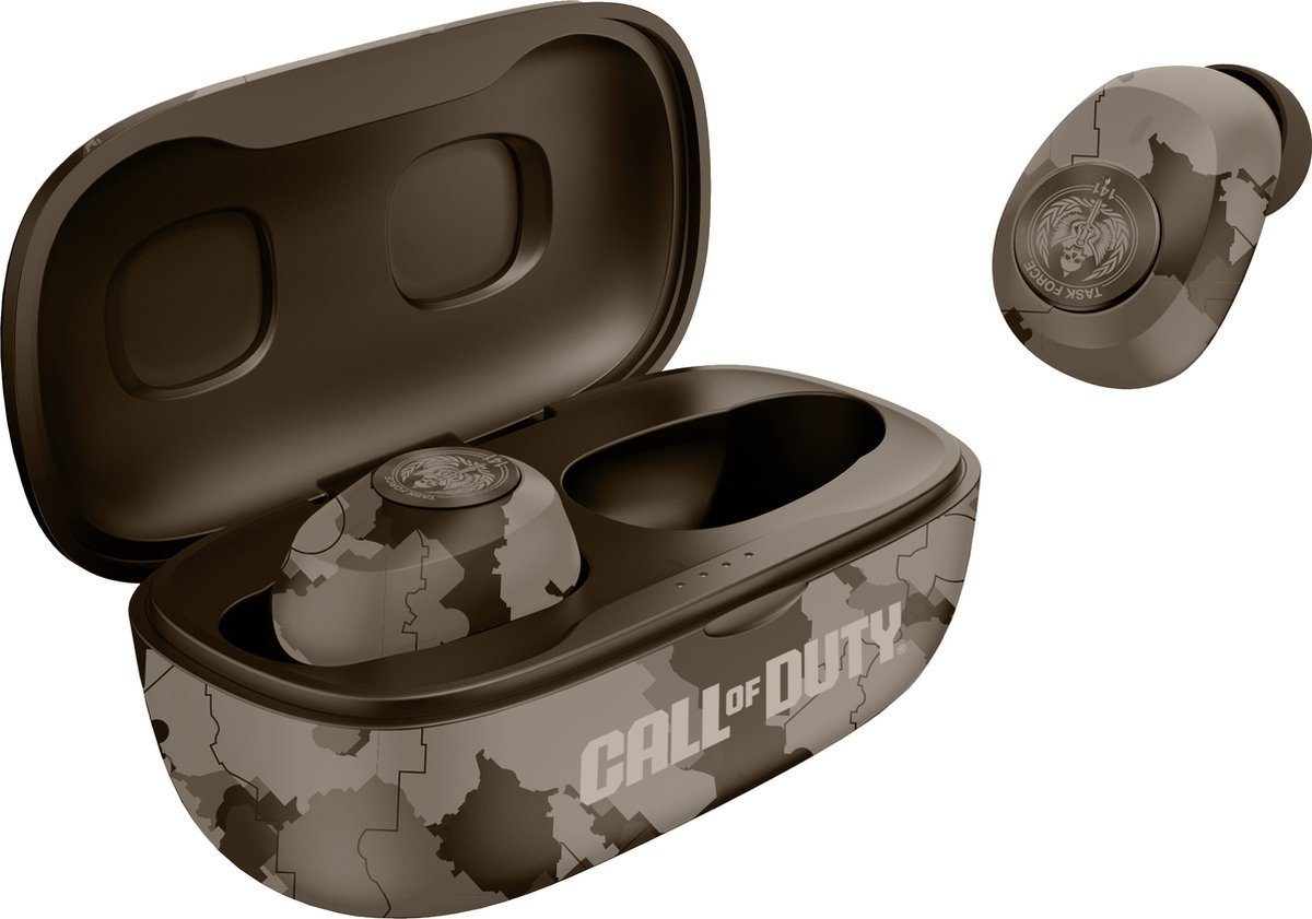 OTL Call of Duty Task Ladeetui Touch-Steuerung – IPX4 – Force Ohrstöpsel) 141 Bluetooth-Kopfhörer – zusätzliche – – (Bluetooth, TWS-Ohrhörer