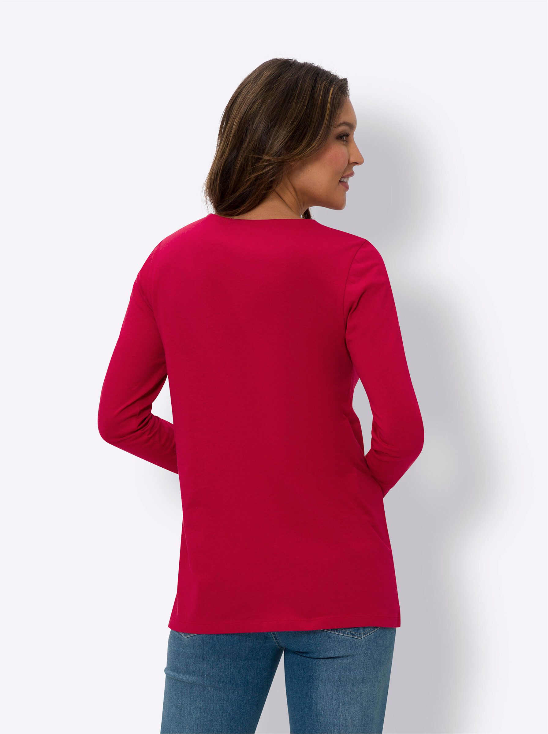 Sieh an! T-Shirt Longshirt günstig online kaufen