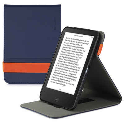 kwmobile E-Reader-Hülle Hülle für Tolino Shine 2 HD, Schlaufe Ständer - e-Reader Schutzhülle - Flip Cover Case