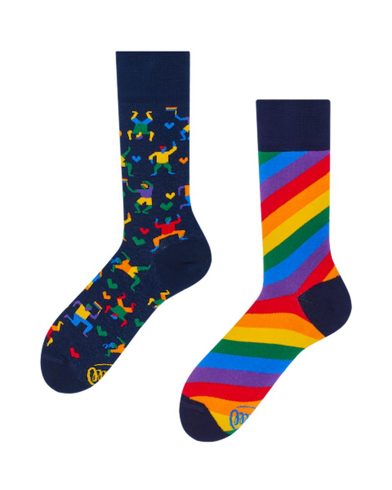 Freizeitsocken "OVER THE RAINBOW" 43-46