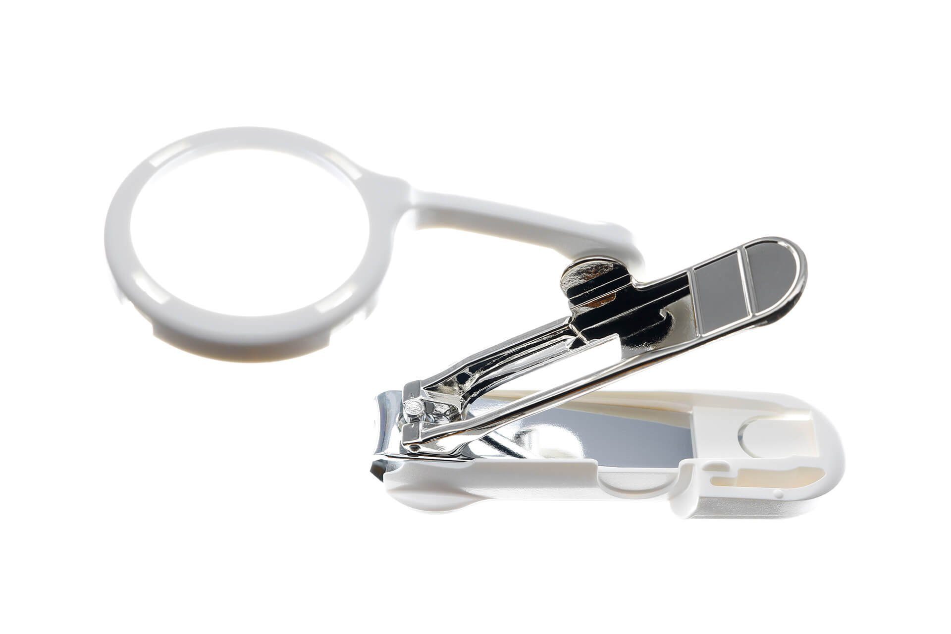 mit Lupe Seki handgeschärftes Nagelknipser Japan EDGE aus Nagelknipser Multifunktionaler 12.5x4.3x2 cm, Qualitätsprodukt SS-105