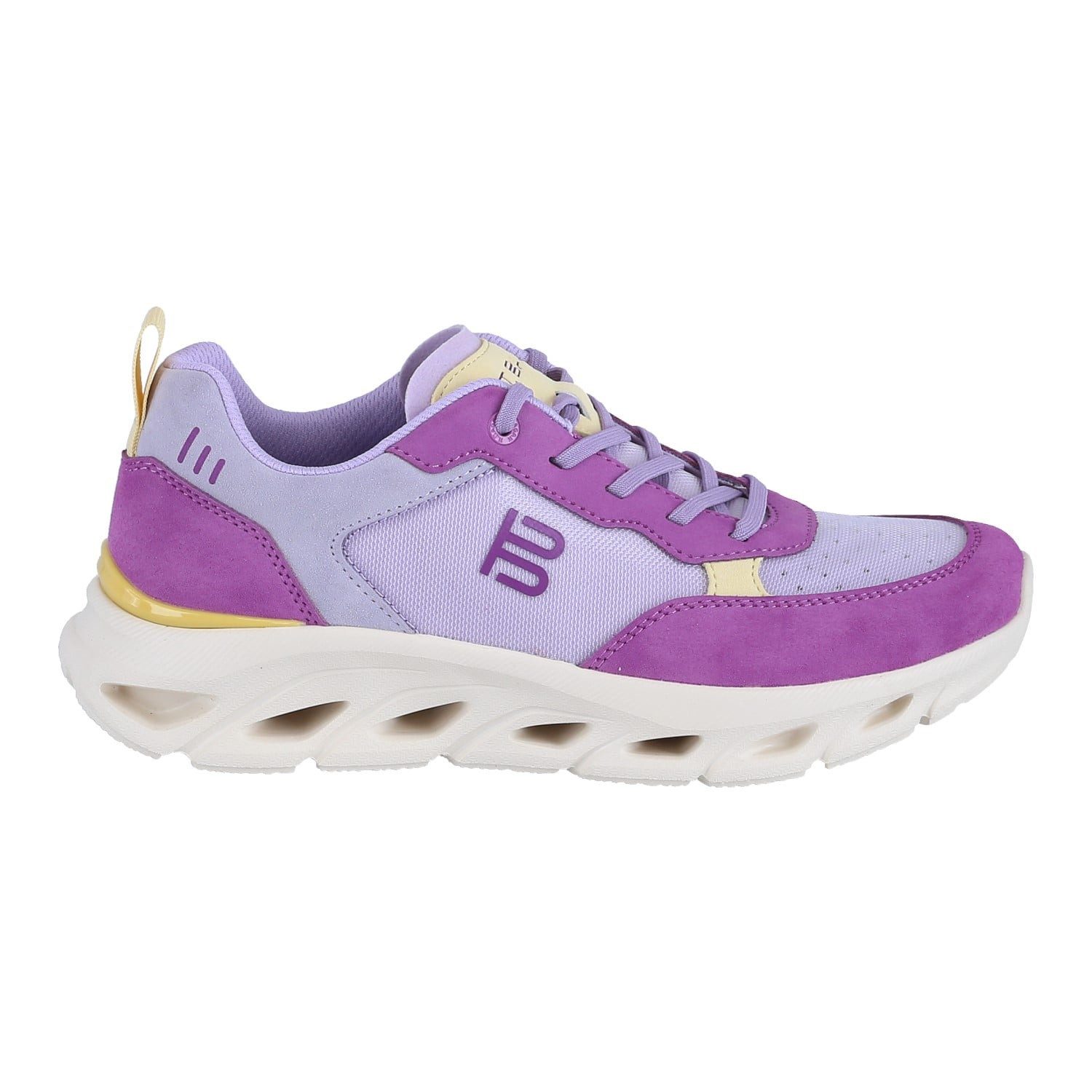 BAGATT D41-AW902 violett/gelb Damen Sneaker