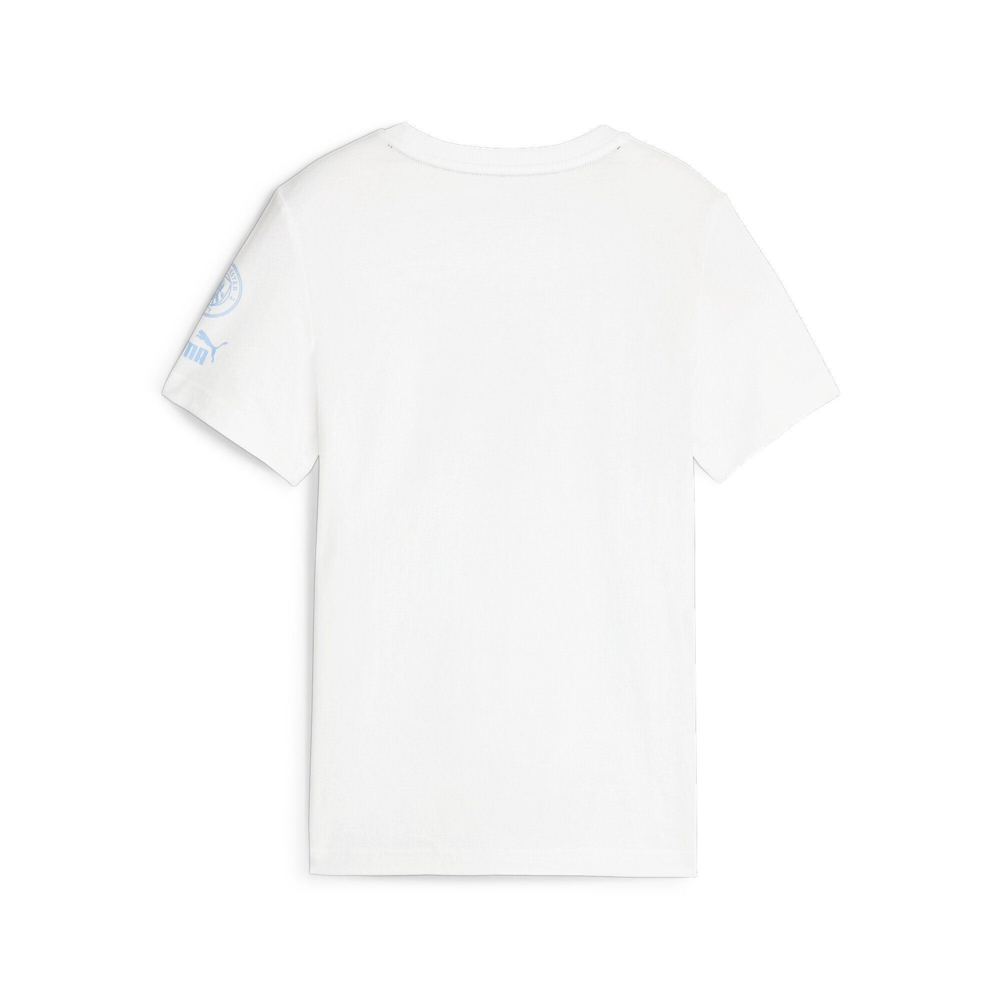 Blue FtblCore Graphic White Jugendliche City T-Shirt PUMA Light T-Shirt Team Manchester