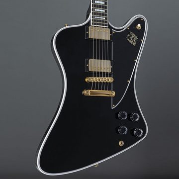 Gibson E-Gitarre, Firebird Custom Ebony - Custom E-Gitarre