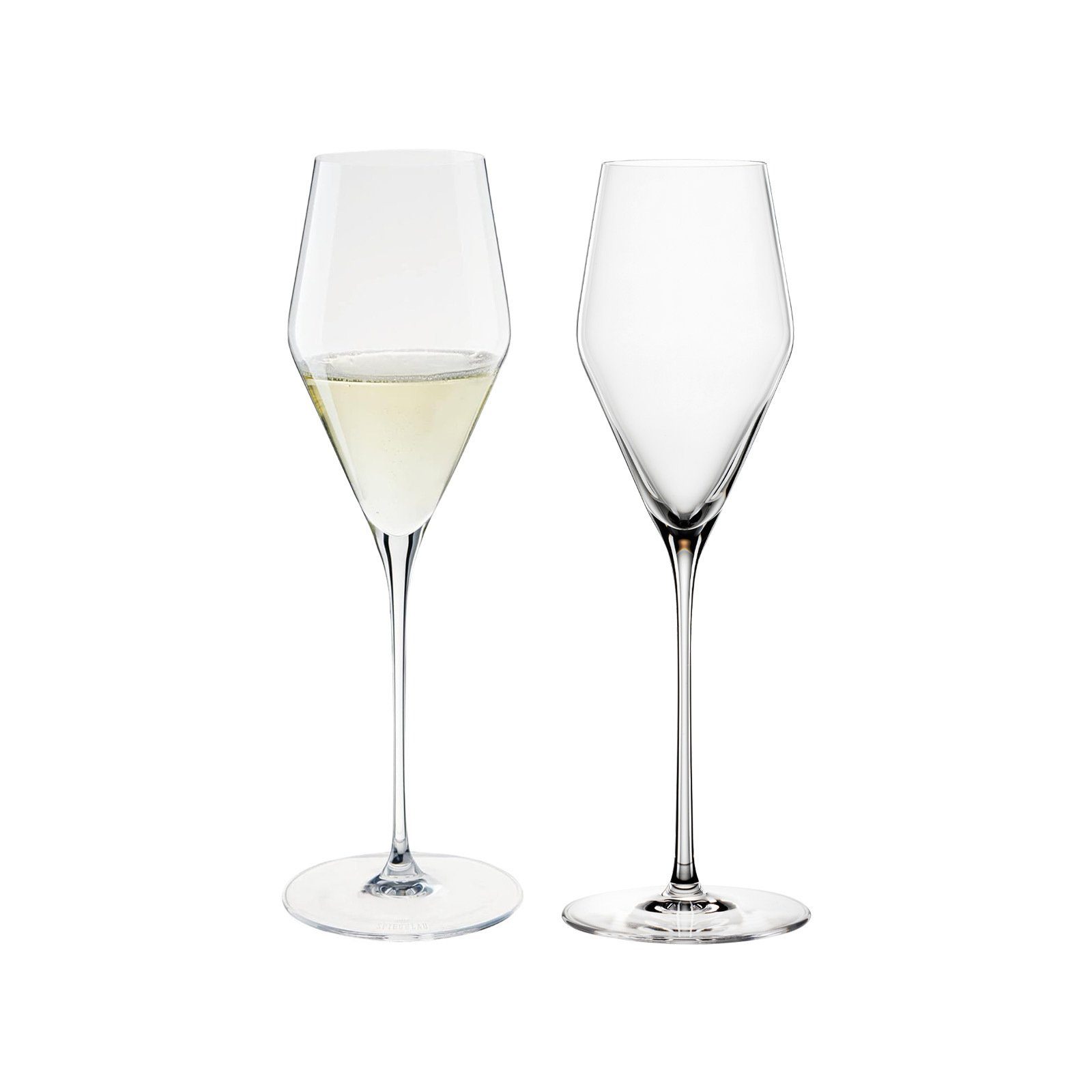 SPIEGELAU Champagnerglas Definition Champagnergläser 250 ml 2er Set, 2-tlg., Glas