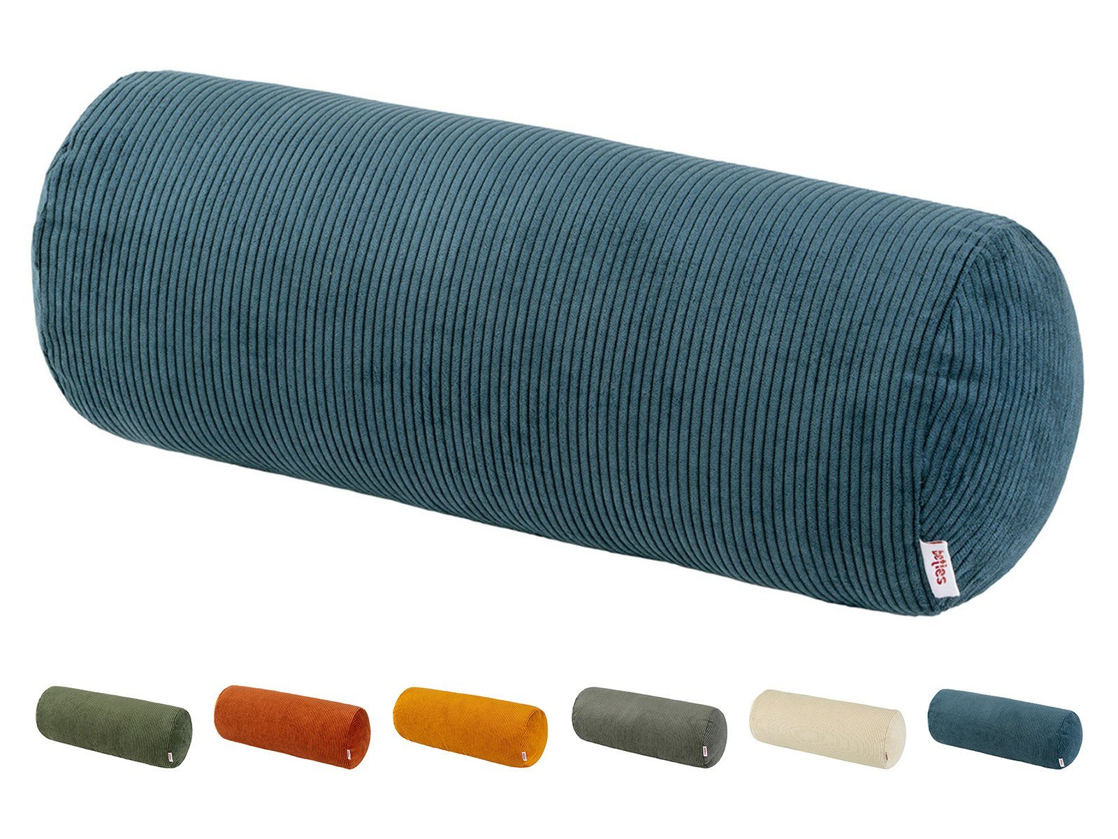 beties Nackenrollenbezug HYggelig No.1, (1 Stück), Samtcord Kissenbezug ca. günstig online kaufen