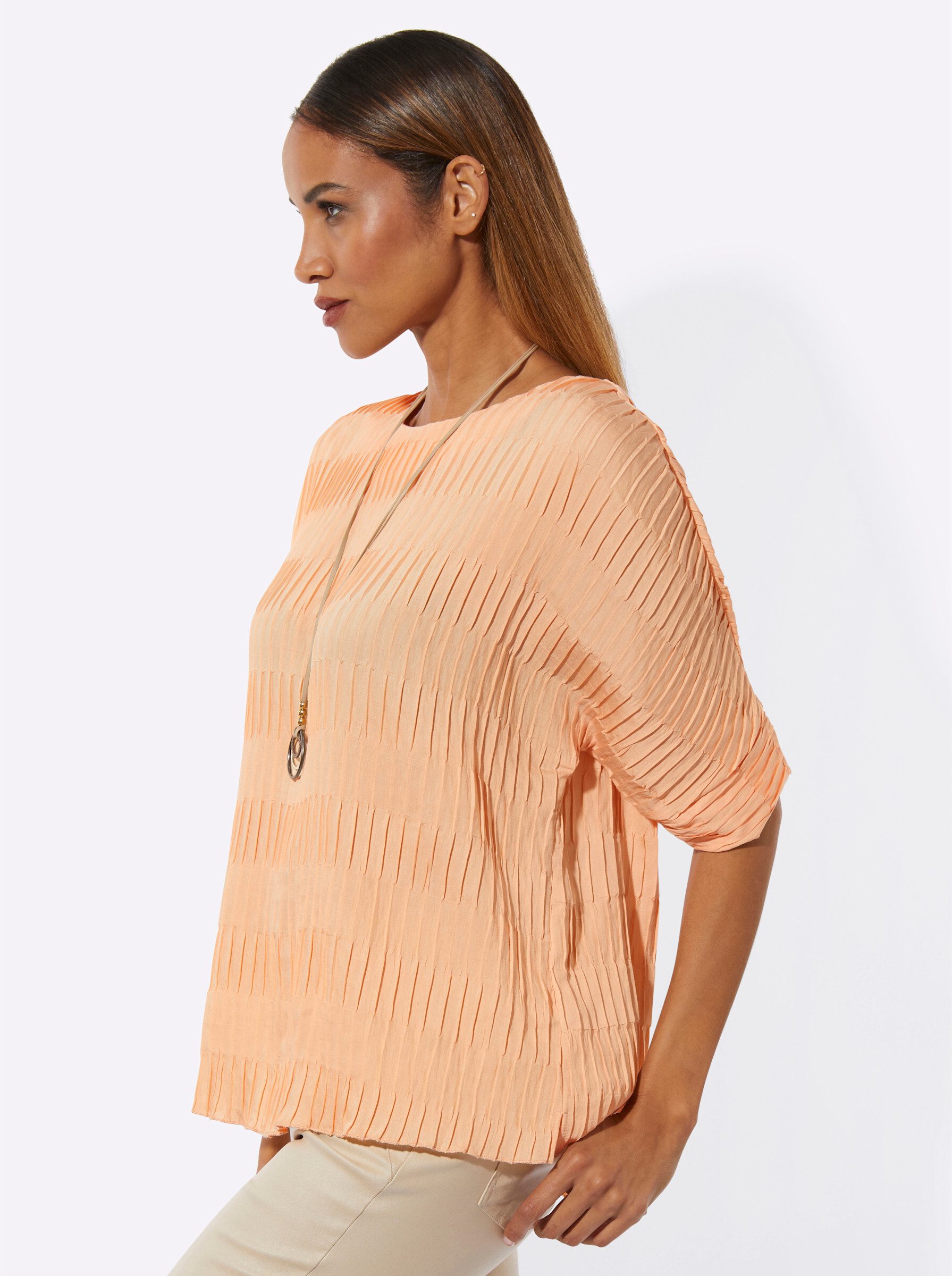 creation L Klassische Bluse Bluse Langarm