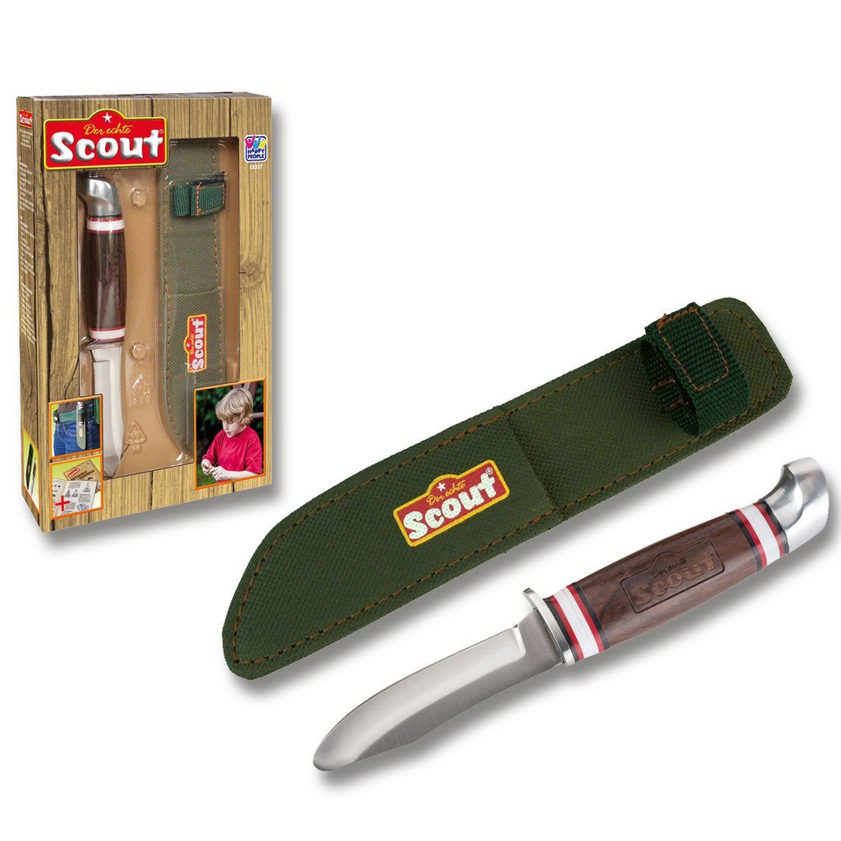 Kinder Tasche Kindermesser Scout Taschenmesser Kindertaschenmesser, Schnitzmesser Messer &