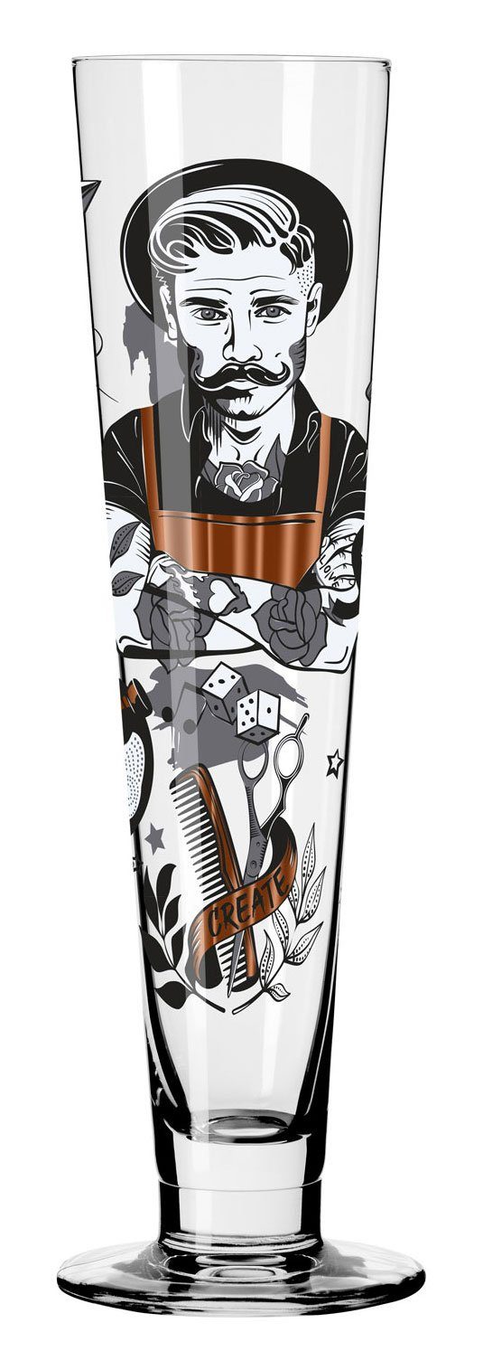 Dekomiro Bierglas Dekomiro Ritzenhoff Heldenfest Bier 2er Set 9+11, 2-tlg., Kristallglas, 2-teilig