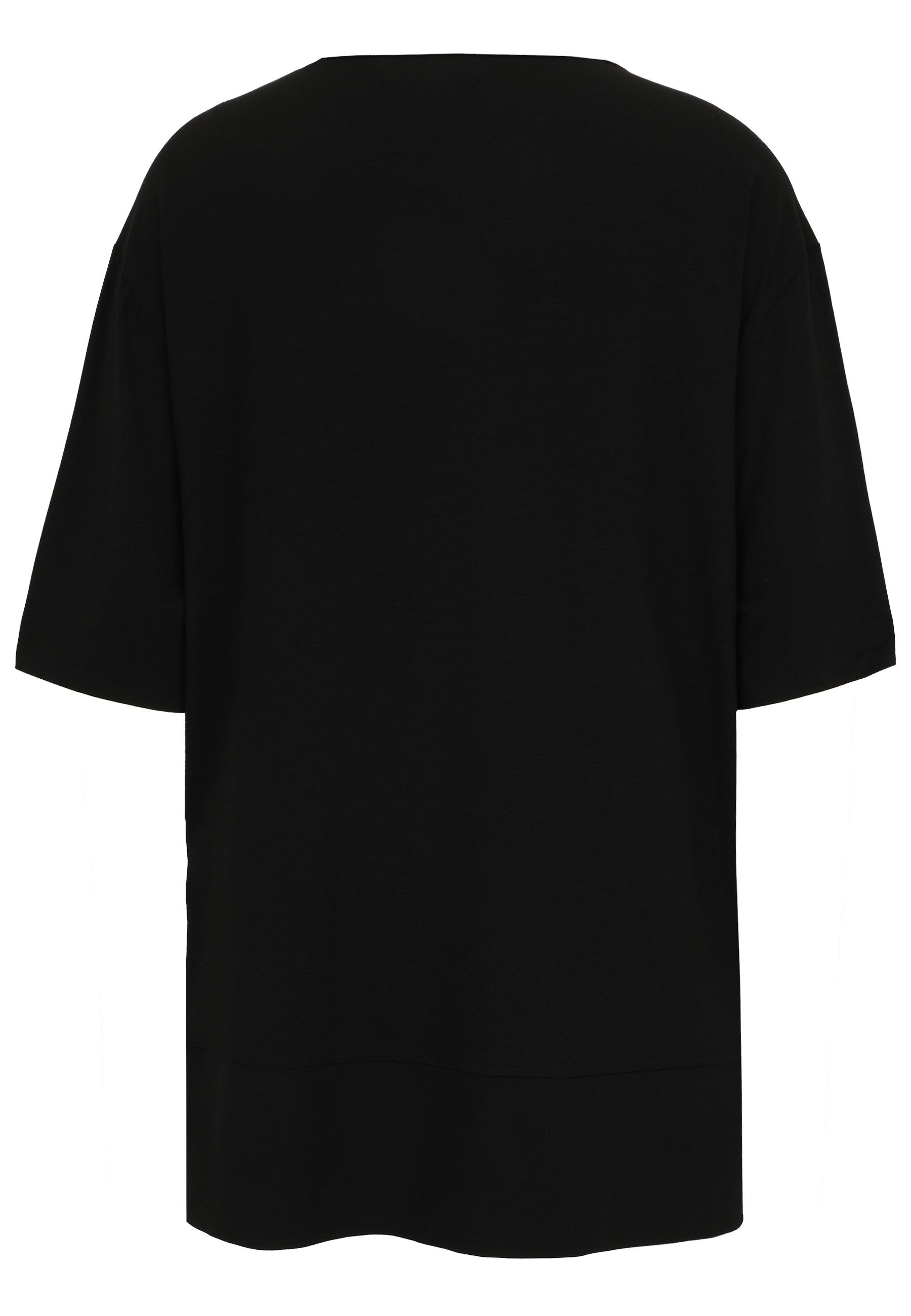 Doris Streich Longbluse mit Metallplättchen-Motiv