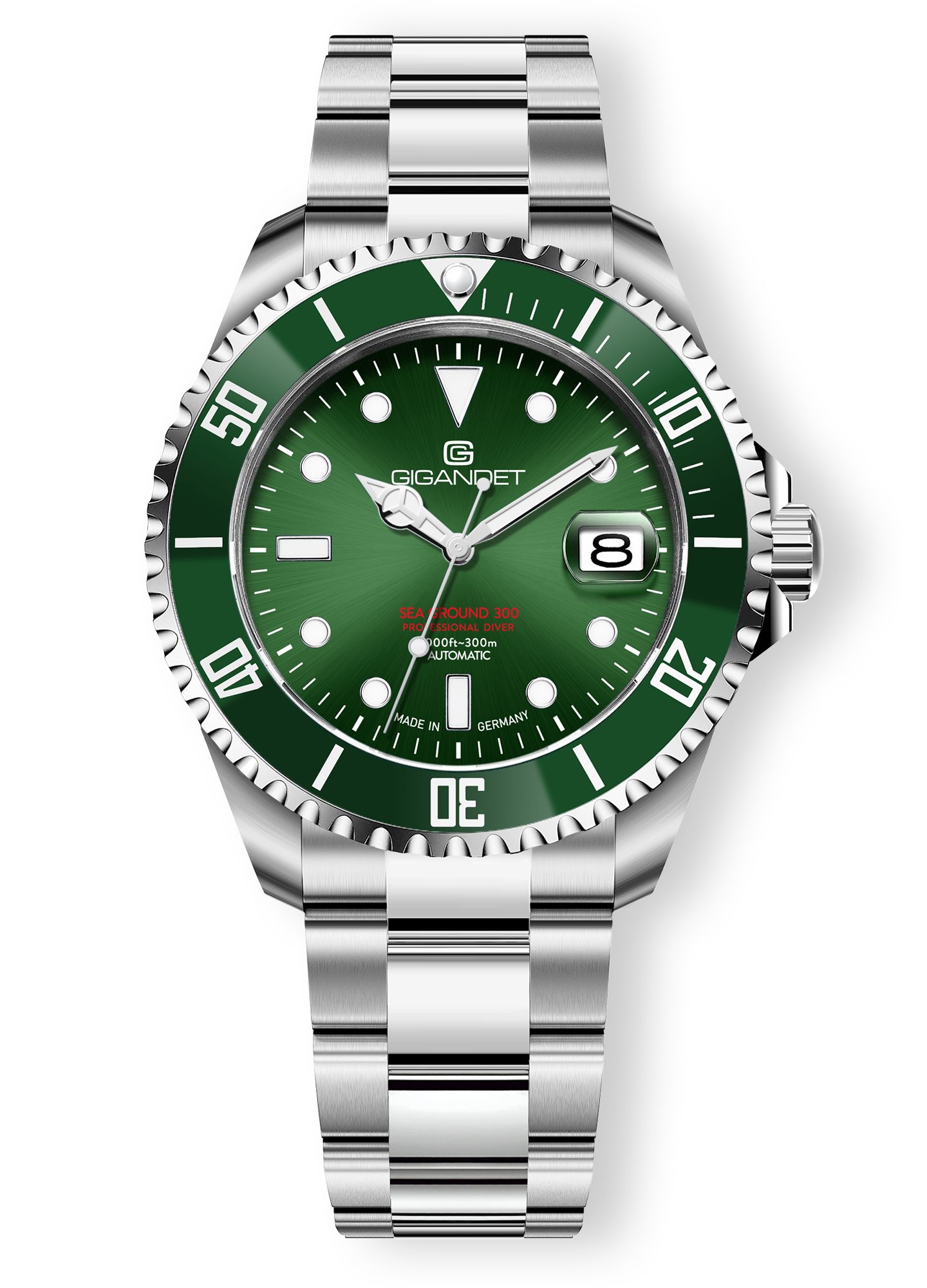 Automatikuhr SEA GROUND 300 DATE G300-014M