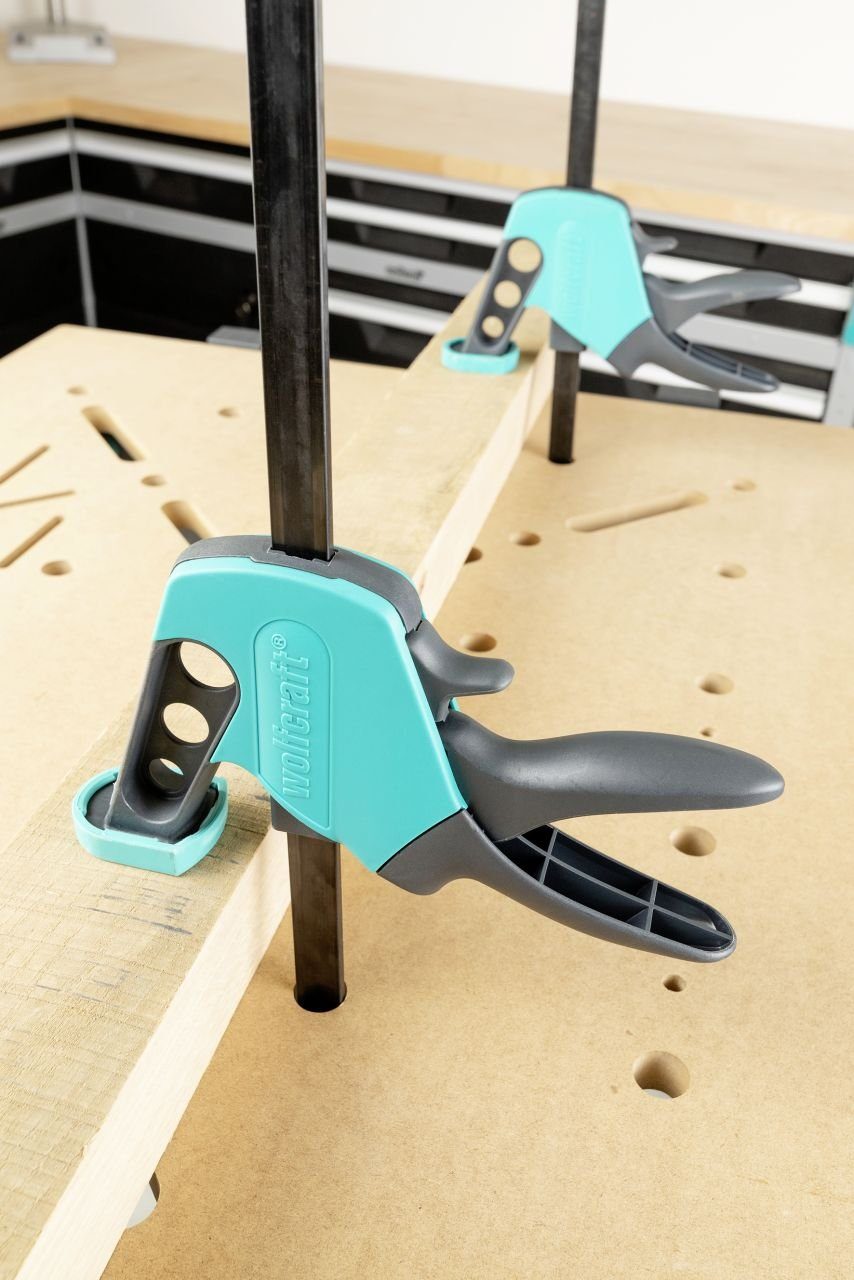 Wolfcraft Klemmzwinge Wolfcraft Einhandzwinge EHZ Easy 75-500 500 x 75