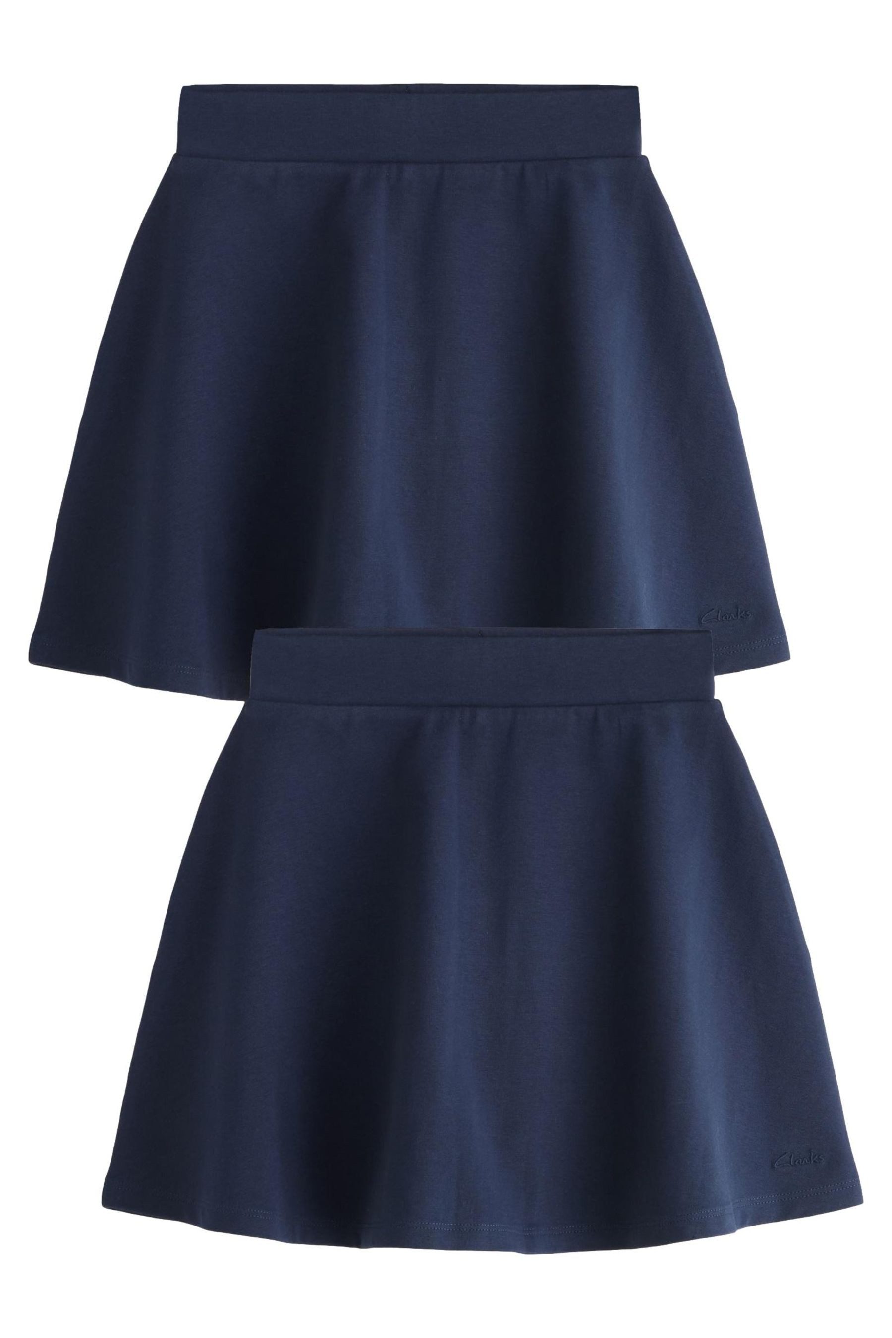 Minirock Clarks Jersey-Schulröcke, 2er-Pack