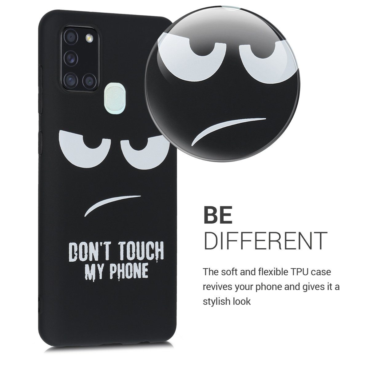 kwmobile Handyhülle kwmobile Hülle kompatibel mit Samsung Galaxy A21s - Handyhülle Silikon, Hülle kompatibel mit Samsung Galaxy A21s - Handyhülle Silikon Case