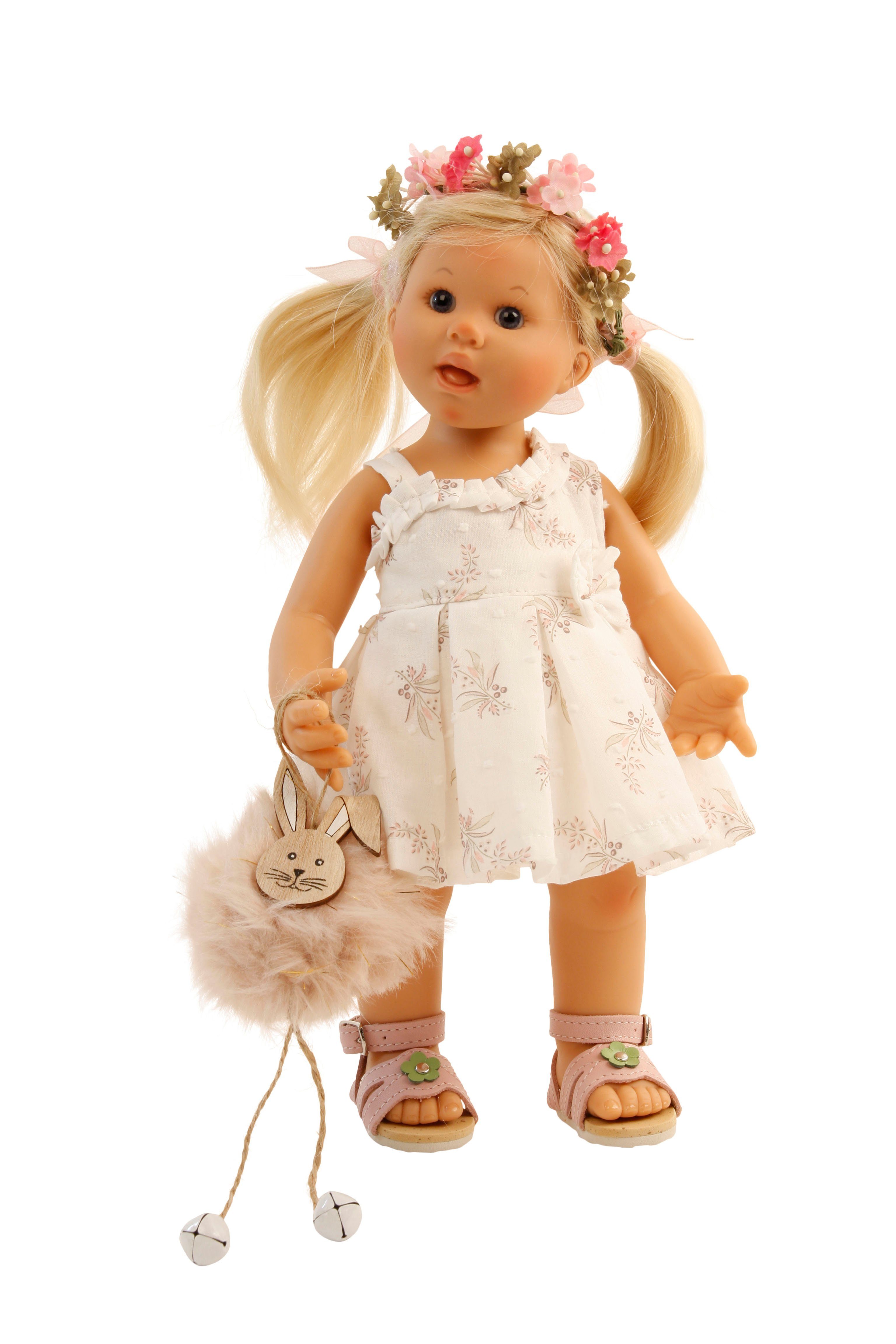 Anziehpuppe Müller Wichtel Emma, Sammlerpuppe 30 cm -wunderschön gekleidet
