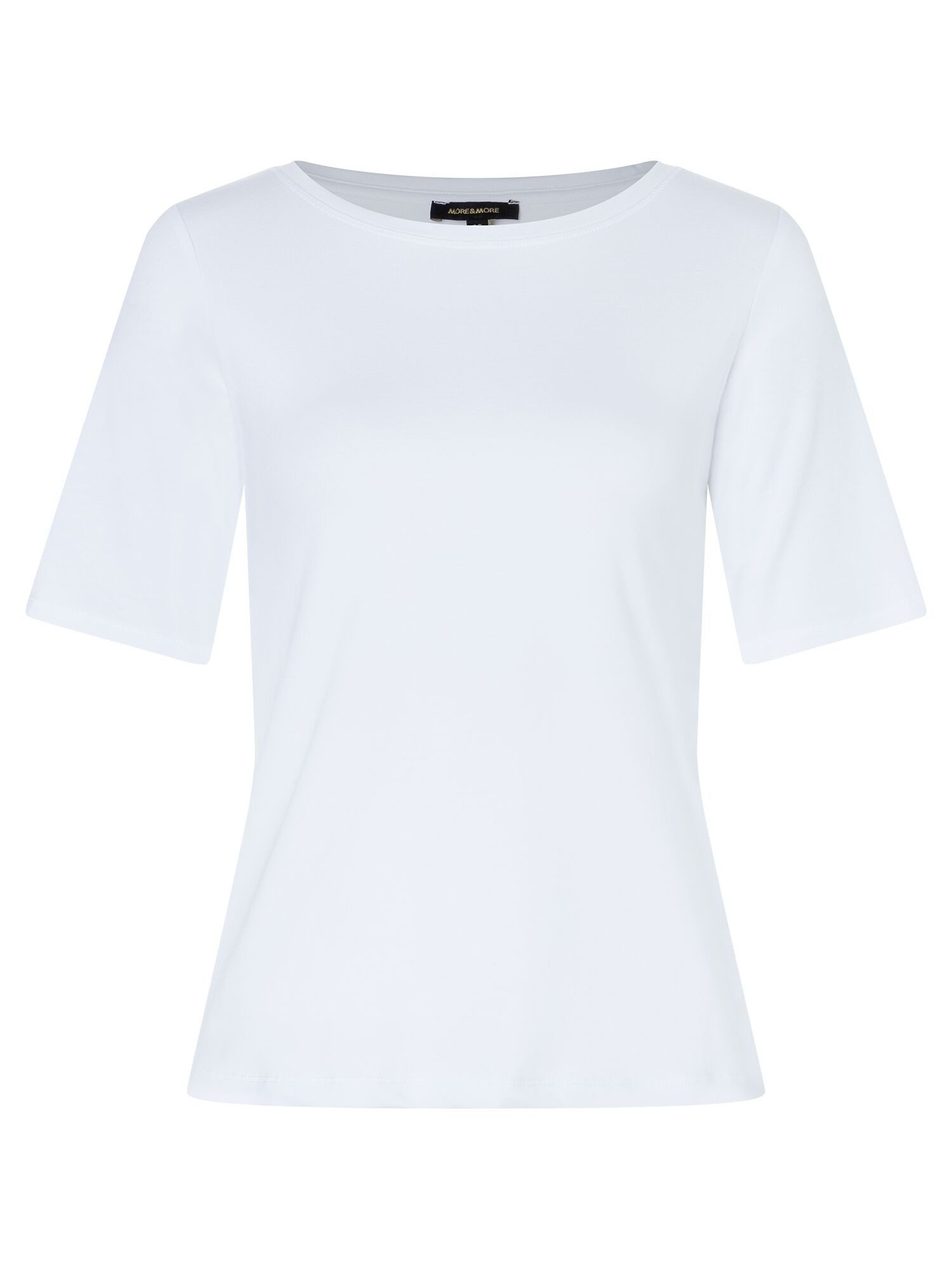 MORE&MORE Kurzarmshirt Basicshirt günstig online kaufen