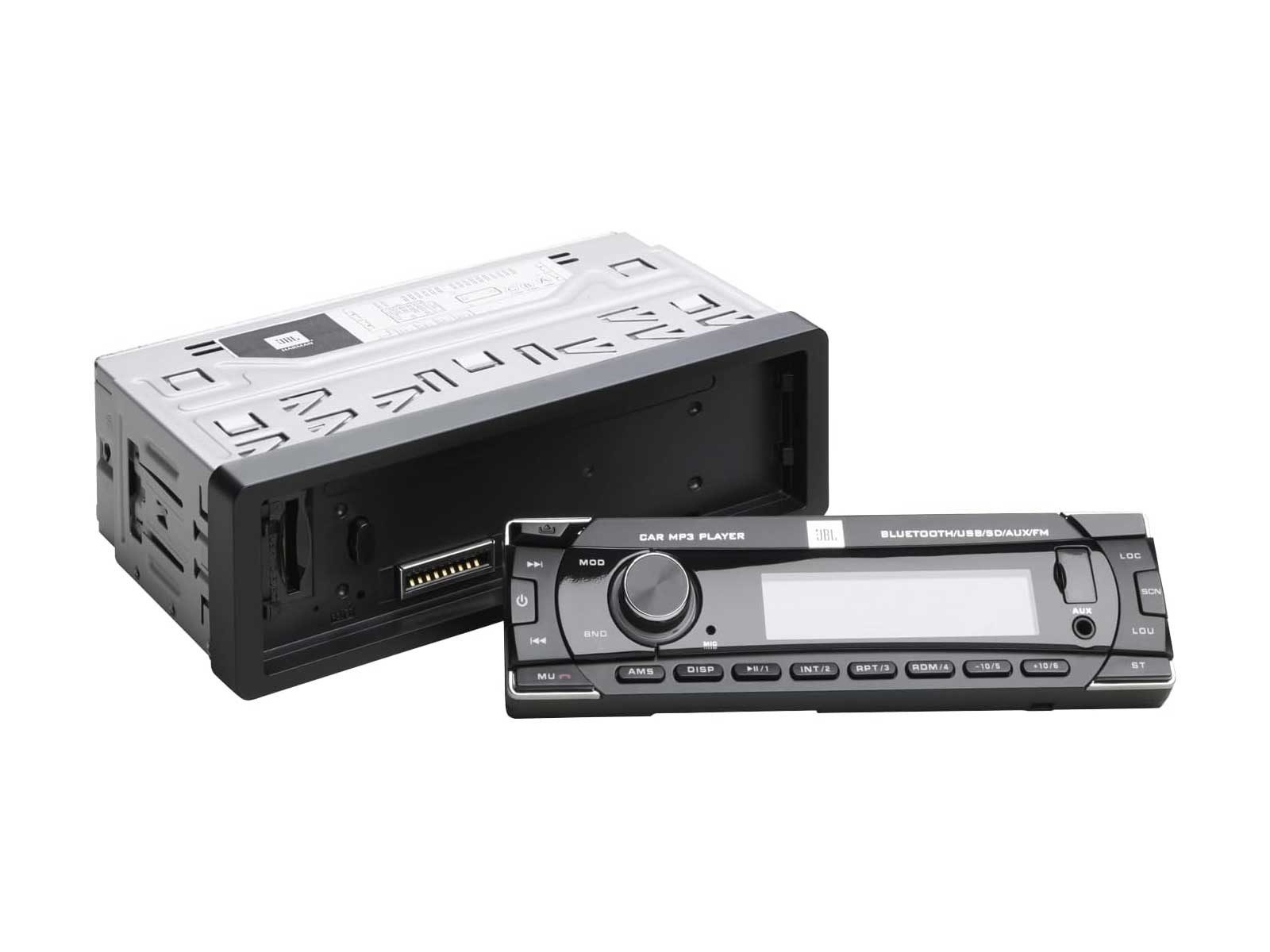 JBL JBL Celebrity 100 1-DIN Autoradio MP3 Bluetooth USB SD AUX FM Autoradio (RDS, AM/FM Radio, Animiertes Display, Freisprecheinrichtung, 1 DIN)