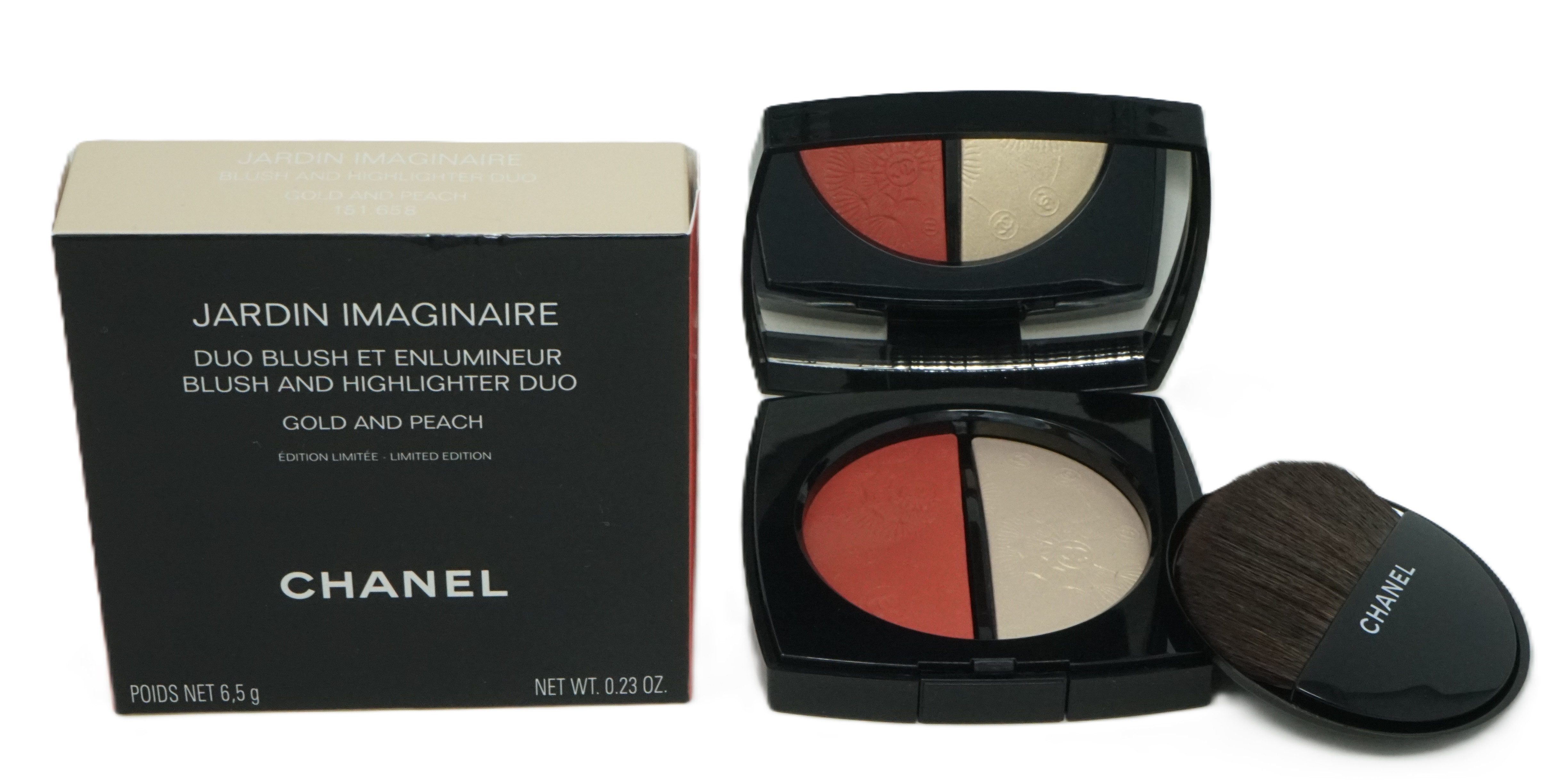 CHANEL Foundation Chanel Jardin Imaginaire Blush and Highlighter Duo 6,5g Gold and Peach