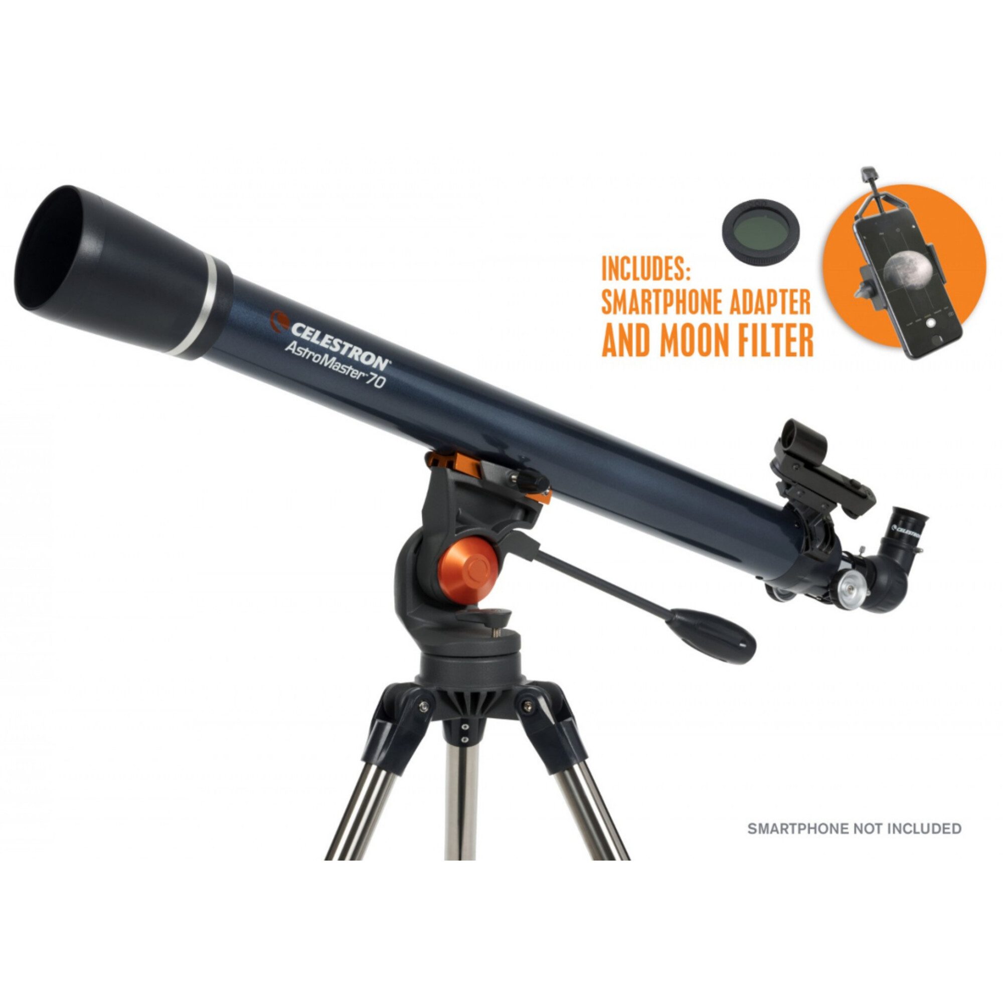 Celestron Teleskop Celestron Teleskop AC 70/900 Astromaster 70 AZ R Moon Edition