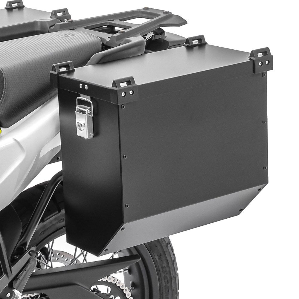 Bagtecs Koffer Motorrad Alukoffer # Atlas 36l Alu Seitenkoffer Motorradkoffer schwarz