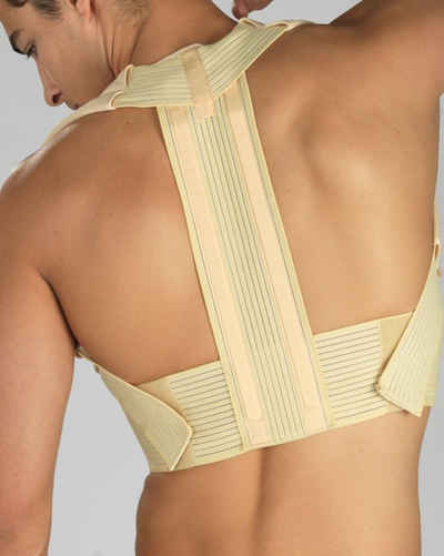 Tonus Elast Bauch- und Rückenstützgürtel Geradehalter Stabilisator Brust Rückenhalter Stütz, Körperhaltungskorrektor