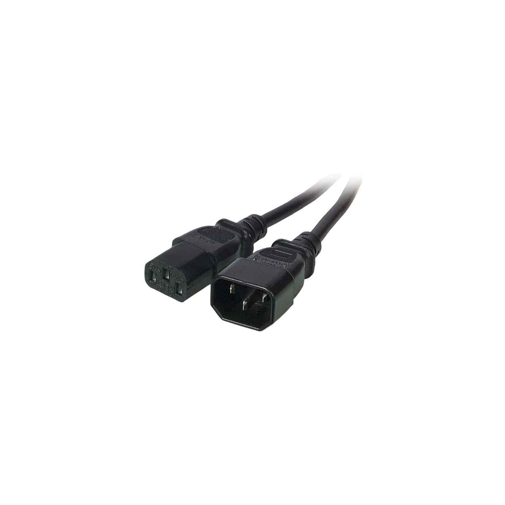 EFB EFB-Elektronik Kabelverlängerung Stecker-Buchse, sw EK503.1 Steckdosenleiste