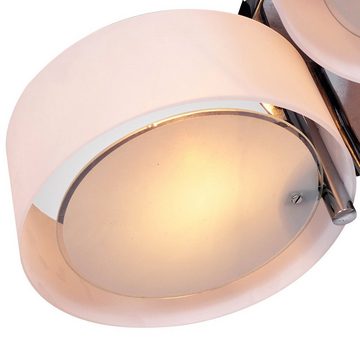 HOMCOM Wanduhr Deckenlampe 3-flammig