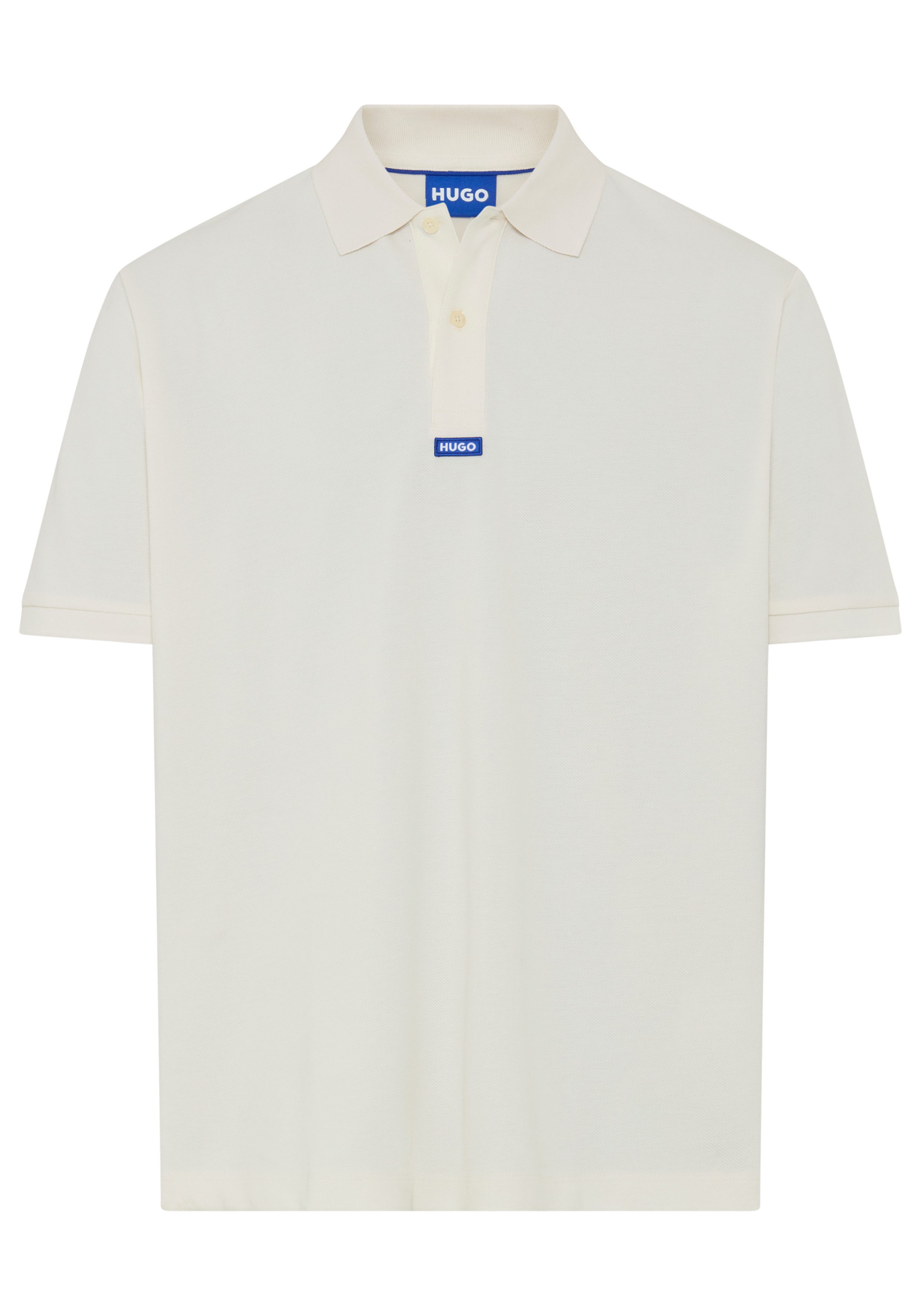 HUGO Poloshirt Nolitos Polokragen, Loose Fit, reine Baumwolle