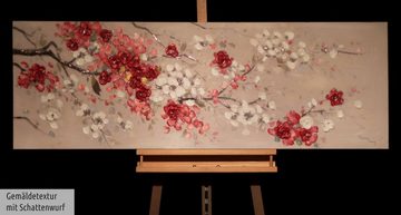 KUNSTLOFT Gemälde »Unvergängliche Blüten«, handgemaltes Bild auf Leinwand