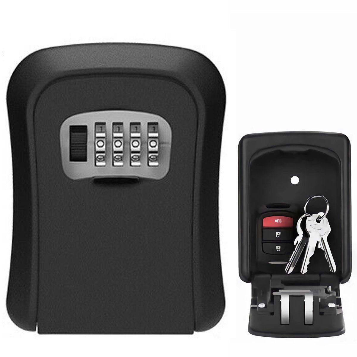 Bolwins Schlüsselkasten H34C Schlüsselkasten mit Zahlenschloss Schlüsselsch günstig online kaufen