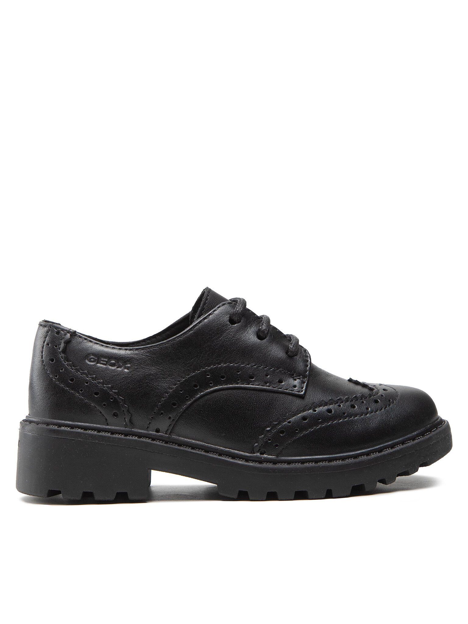 Geox Halbschuhe J Casey G. N J6420N 00085 C9999 M Black Sneaker