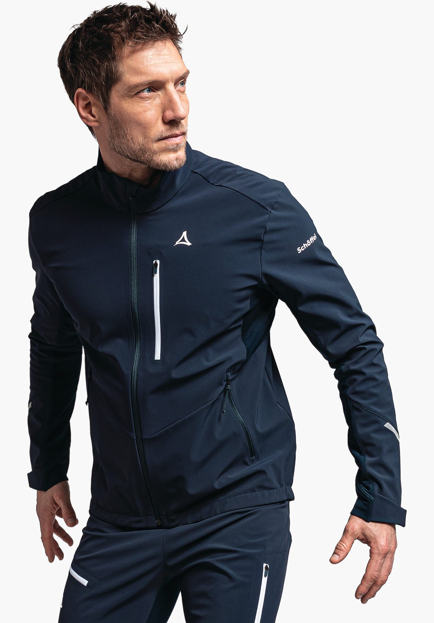 Schöffel Softshelljacke Rinnen M JKT CS Elastischer Saumabschluss für sicheren Halt