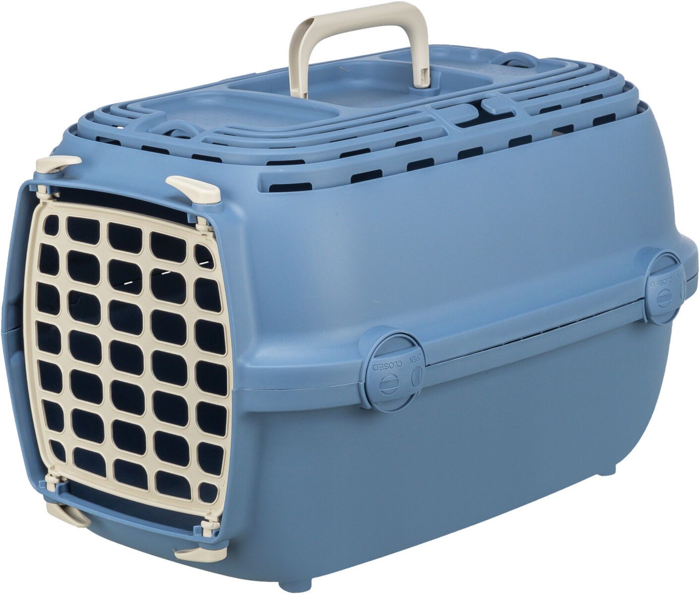 TRIXIE Tiertransportbox Transportbox Relax 1 - blau - 32 × 30 × 48 cm