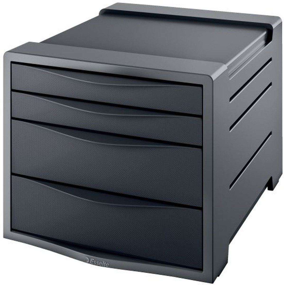 Organizer Schubladenset Vivida PS 4 Schubladen dunkelgrau/schwarz